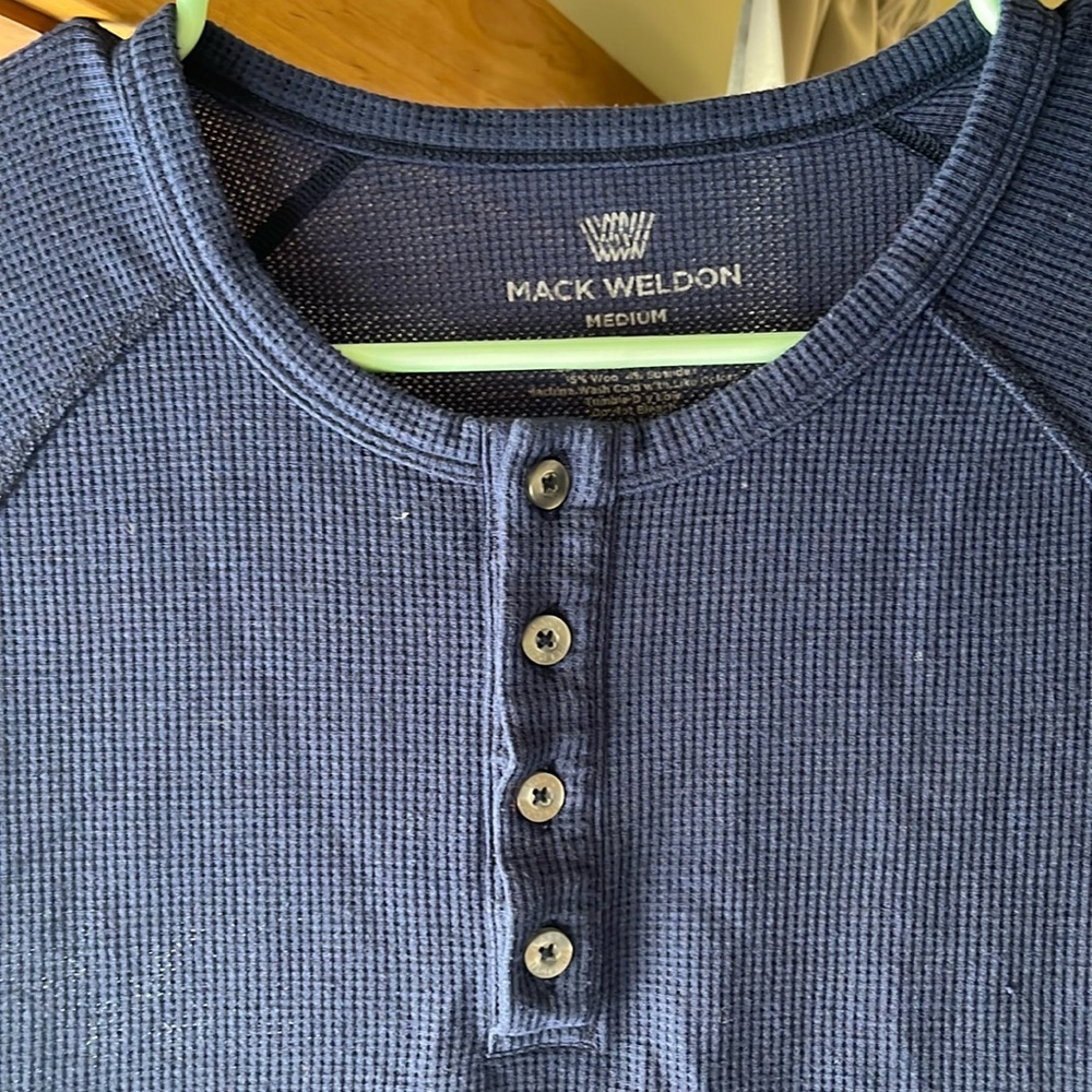 Mack Weldon Warmknit Waffle Henley